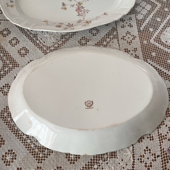 Large Farmhouse Platter Thanksgiving Turkey Platters Serving Platters - Picture 7 of 8